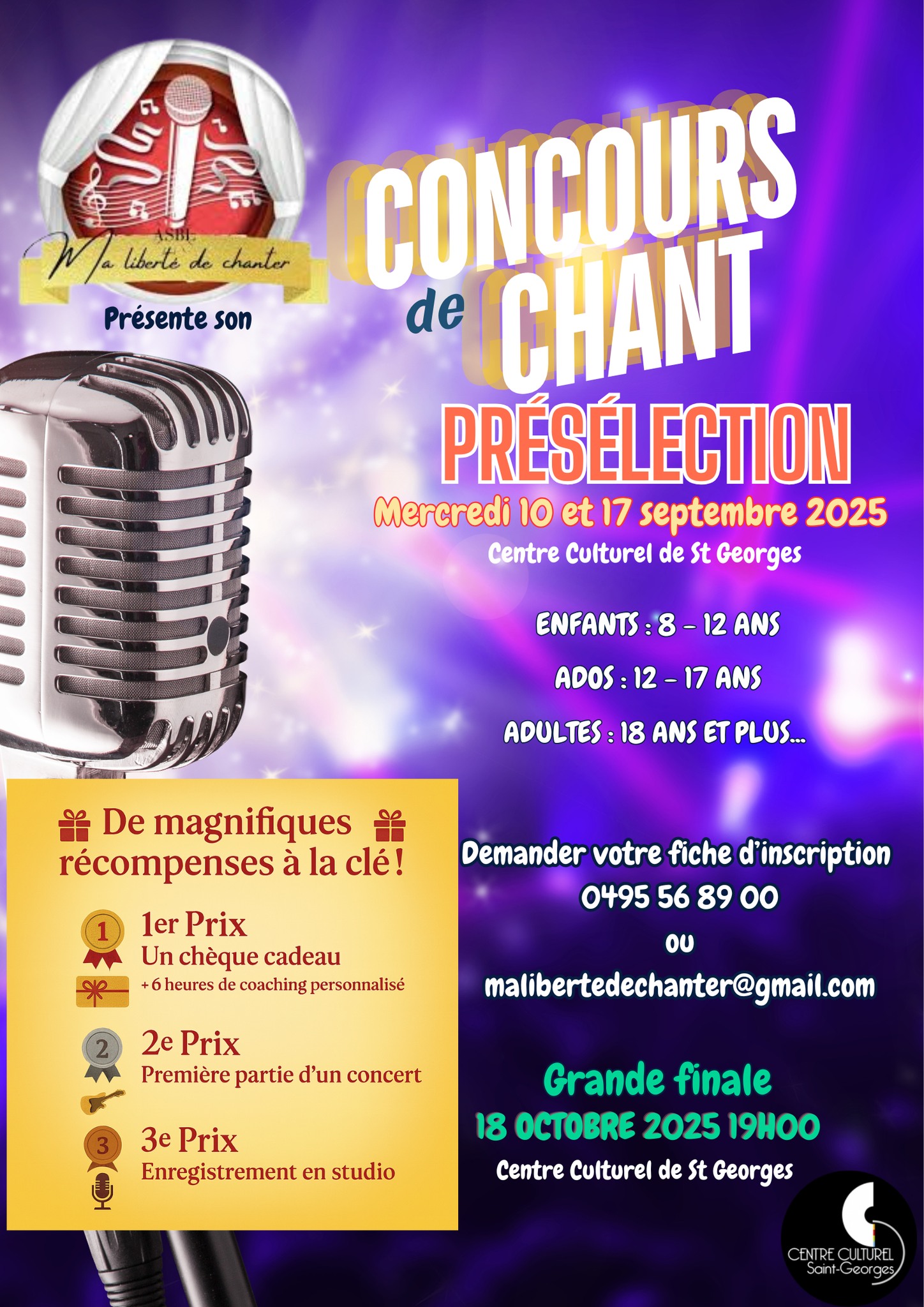 Affiche événement
