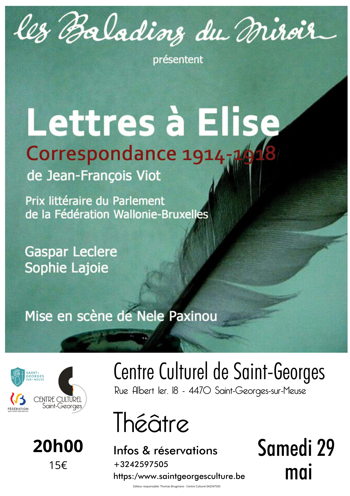 Affiche événement