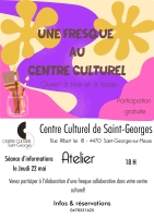 Une fresque au Centre Culturel