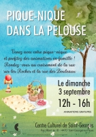 Pique-nique et jeux dans l'herbe