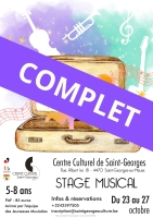 Stage Jeunesses Musicales - COMPLET
